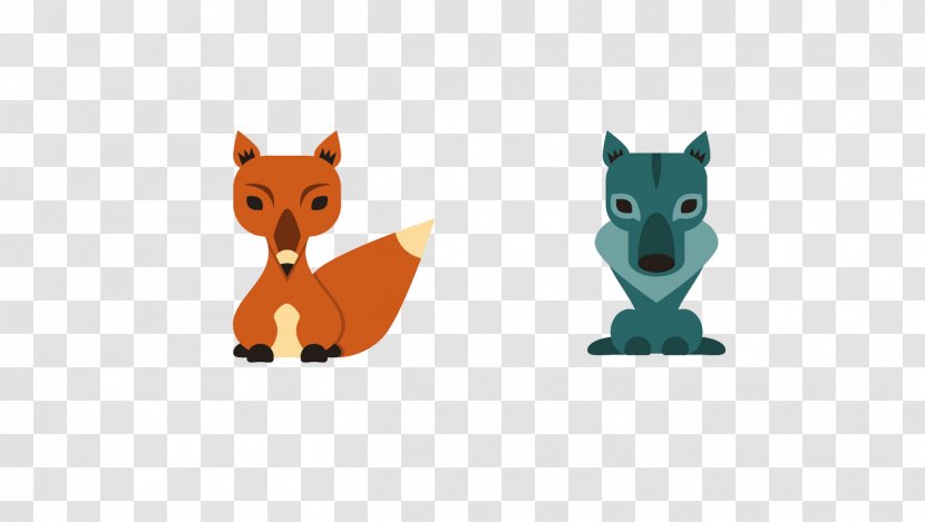 Animation Animated Cartoon - Mammal - Fox Transparent PNG