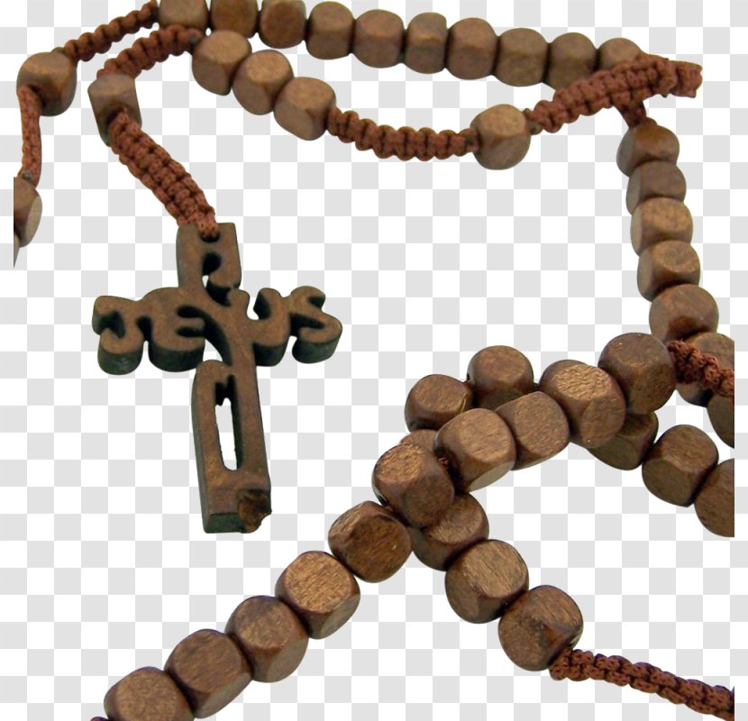 Rosary Prayer Beads Religion - Charcoal Transparent PNG