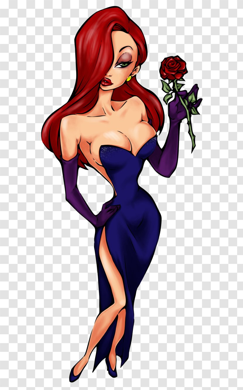 Jessica Rabbit Cartoon Betty Boop Drawing - Silhouette Transparent PNG