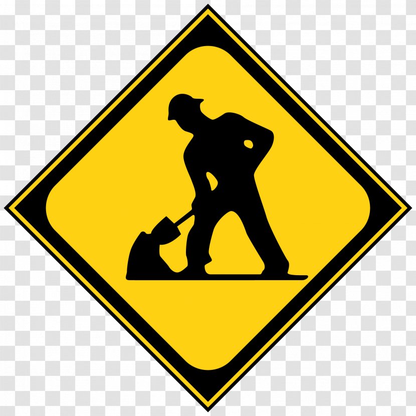 Traffic Light Sign Stop Warning Pedestrian Crossing - Silhouette - Construction Site Transparent PNG