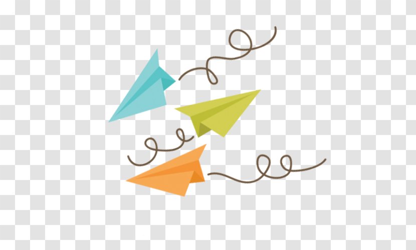Paper Plane Airplane Image Aircraft - Cute Transparent PNG