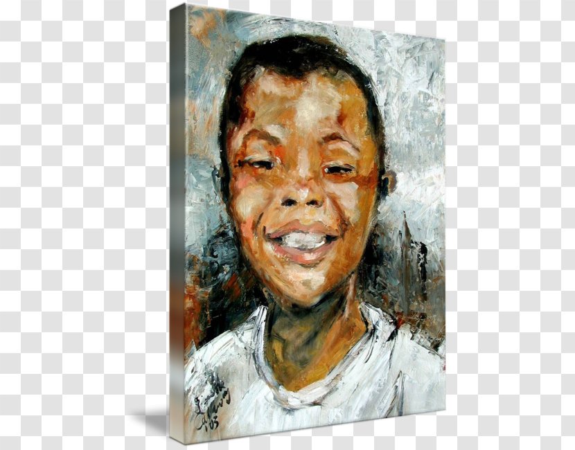Watercolor Painting Oil Art - Imagekind - Boy Transparent PNG