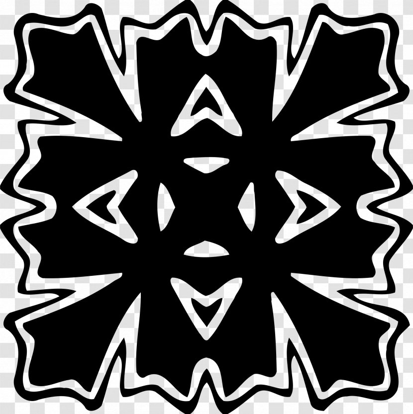 Ornament Clip Art - Monochrome - Symmetry Transparent PNG