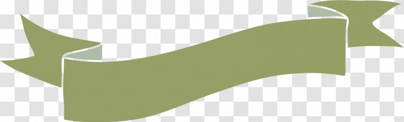 Leaf Logo Brand - Green Ribbon Vector Transparent PNG