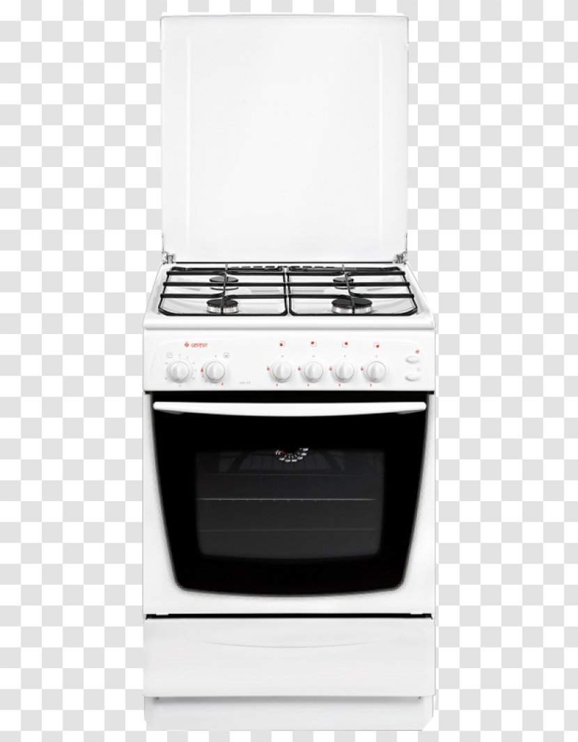 Gas Stove Cooking Ranges Table OAO Brestgazoapparat - Kitchen Appliance Transparent PNG