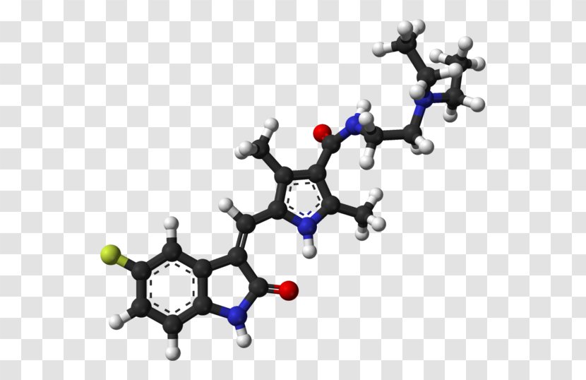 Sunitinib Molecule Molecular Biology Biochemistry - Frame - Alk Inhibitor Transparent PNG