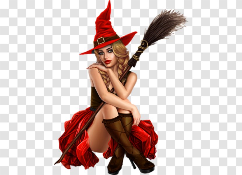 Jolie Sorcière Halloween Witches Witchcraft - Witch Transparent PNG
