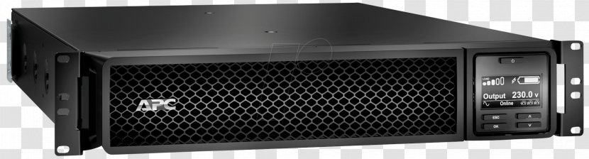 APC By Schneider Electric Smart-UPS 19-inch Rack Volt-ampere - Disk Array Transparent PNG