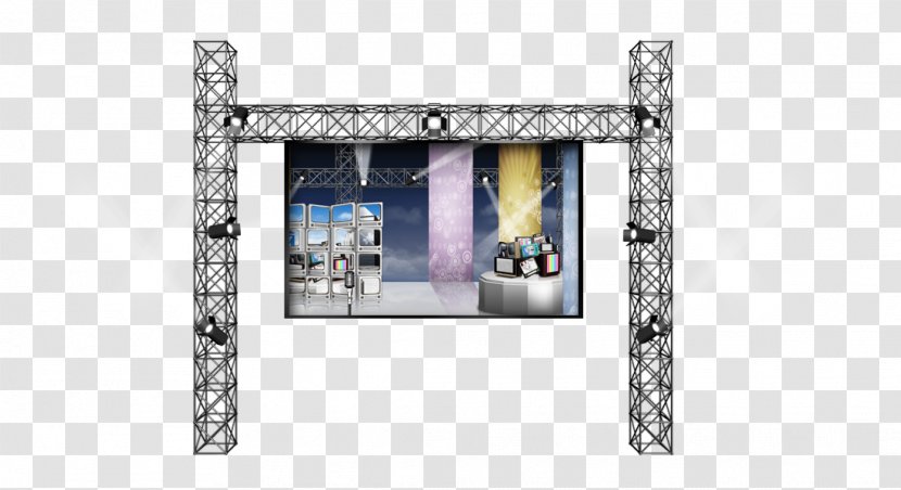 Stage Fundal - Picture Frame - Projector Formwork Background Transparent PNG