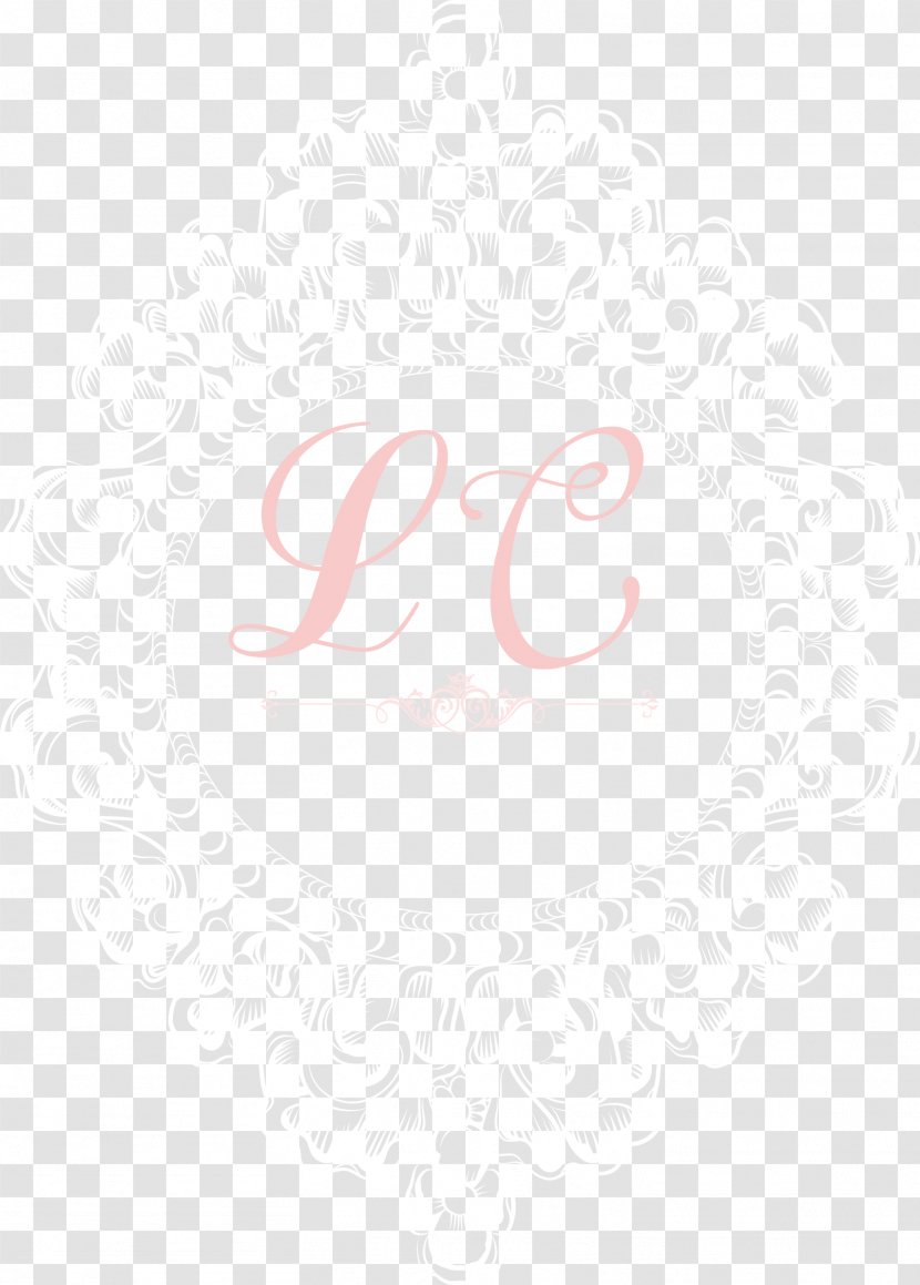White Pattern - Point - Character Wedding Logo Transparent PNG