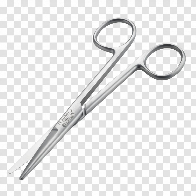 Surgical Scissors Dressing Surgery Hair-cutting Shears - Haircutting Transparent PNG