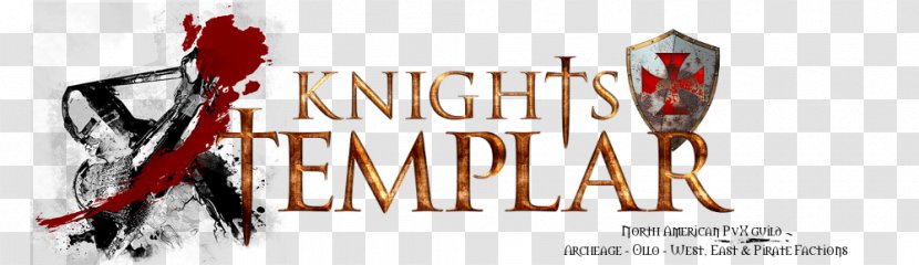 Knights Templar Logo Order Brand - Text - Knight Transparent PNG