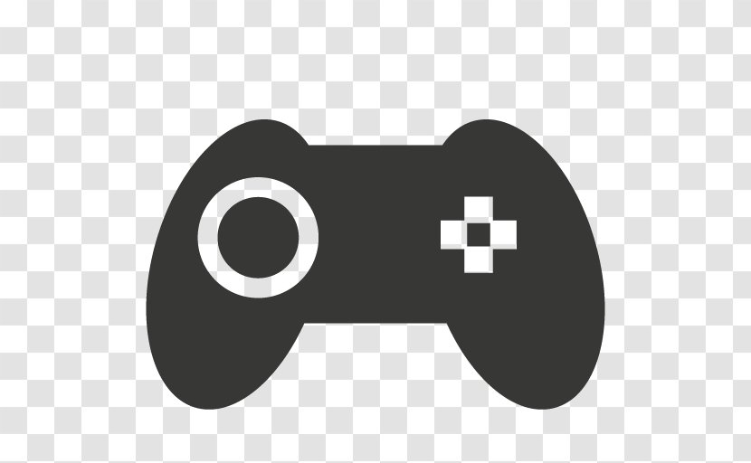 Game Controllers PlayStation 2 Video Black Controller - Logo - Symbol Transparent PNG
