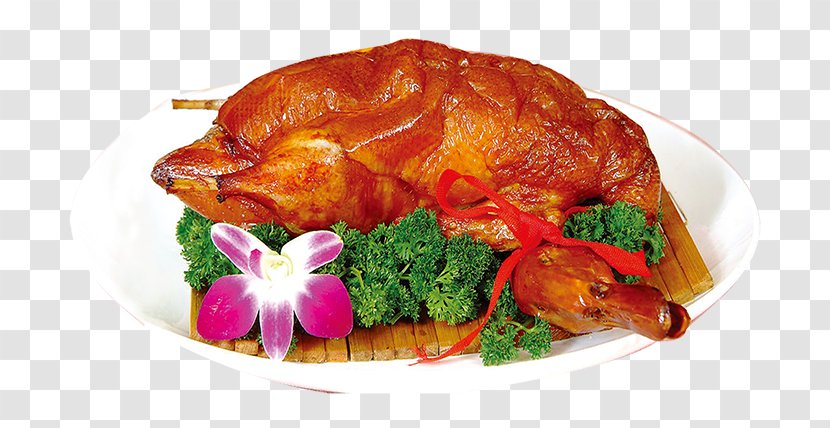 Beijing Peking Duck Roast Goose Chinese Cuisine - Animal Source Foods - A Transparent PNG