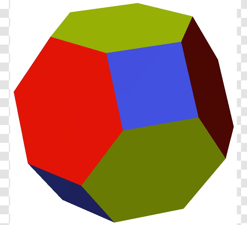 Uniform Polyhedron Zonohedron Polygon Octahedron - Wythoff Symbol - Hexagonal Transparent PNG