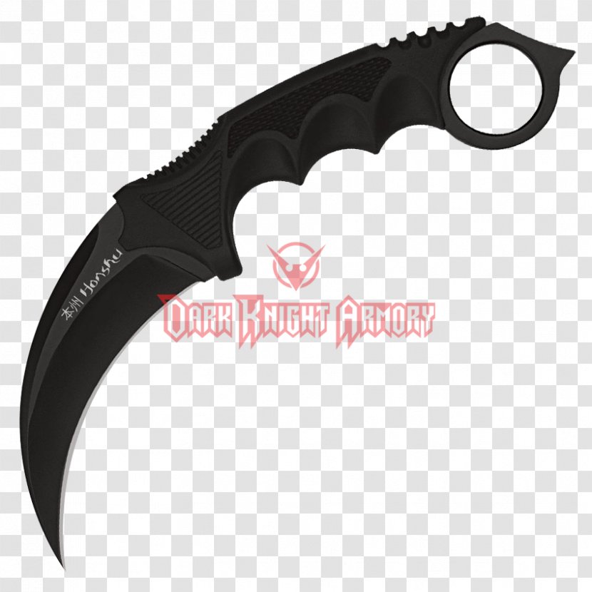 Combat Knife Karambit Blade Weapon - Hunting - Wounds Transparent PNG