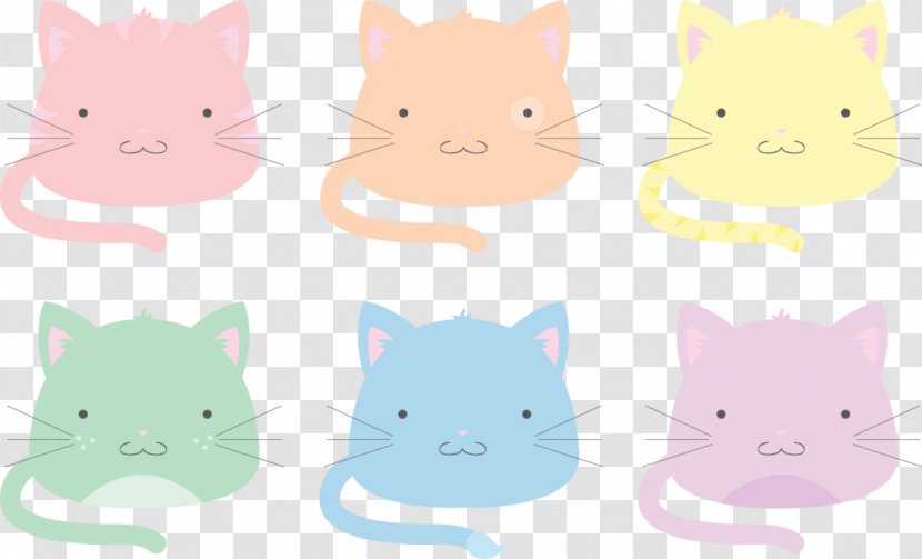 Whiskers Kitten Pastel Drawing Cat - Background Transparent PNG