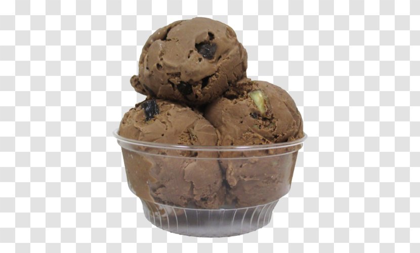 Chocolate Ice Cream Gelato Muffin Cookie Dough - Flavor Transparent PNG