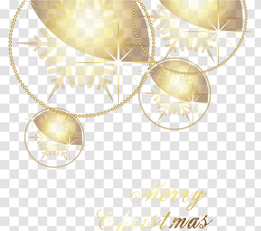 Yellow Material Pattern - Creative Christmas Transparent PNG