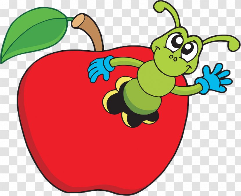 Worm Clip Art - Area - Apple Transparent PNG