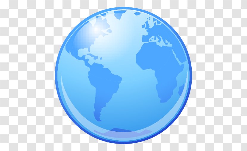 Globe Earth World Map Transparent PNG