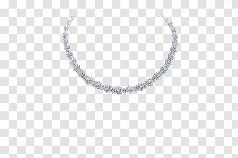 Necklace Jewellery Diamond Harry Winston, Inc. Clothing Accessories - Fashion Accessory - Gold Chain Transparent PNG