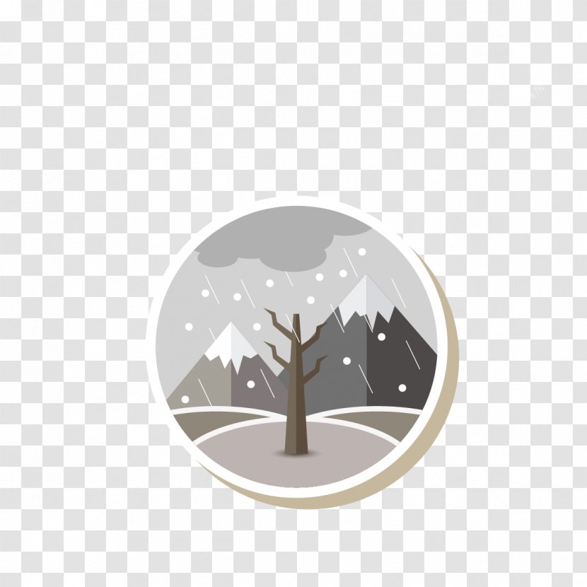 Snow Download - Coreldraw - Black And White Transparent PNG
