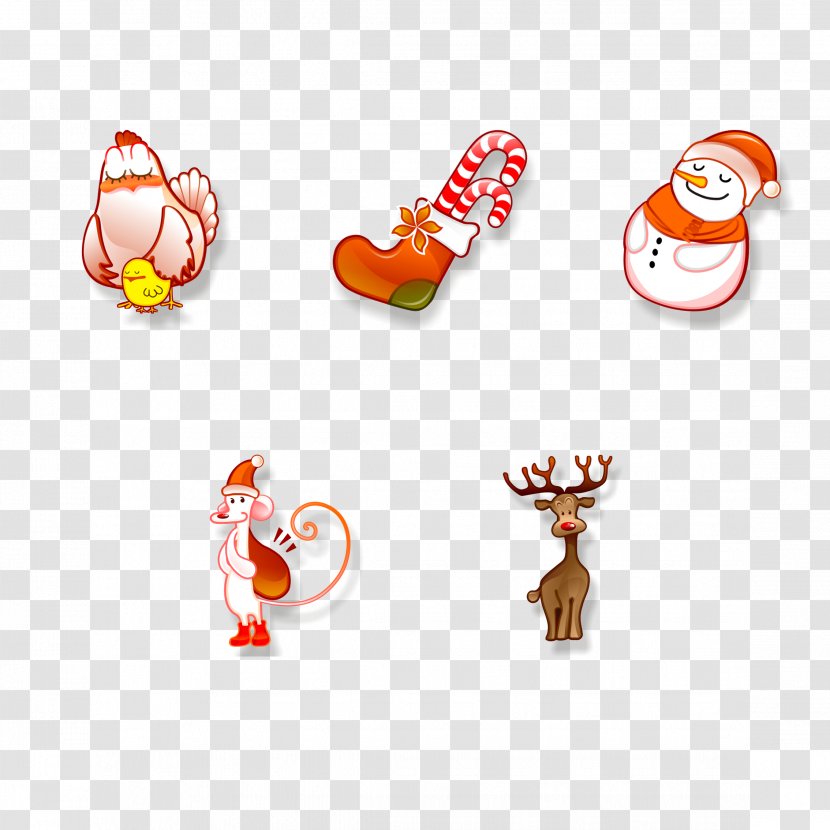 Christmas Tree Icon - Shoe - Creative Hand-painted Transparent PNG