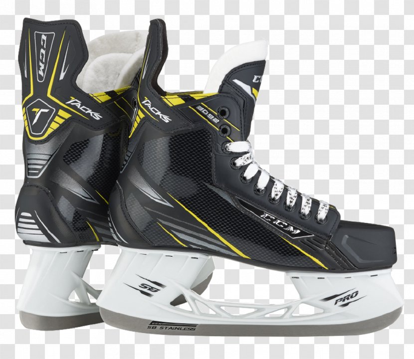 CCM Hockey Ice Equipment Skates Sticks - Basketball Shoe Transparent PNG