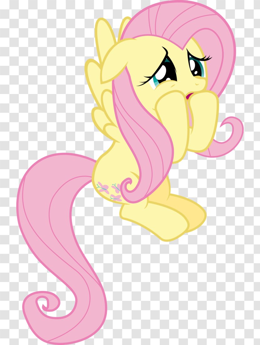 Fluttershy My Little Pony Horse Illustration - Frame Transparent PNG