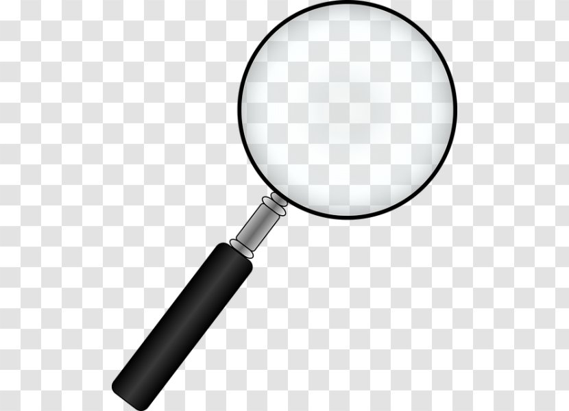 Magnifying Glass Clip Art Image - Frying Pan Transparent PNG