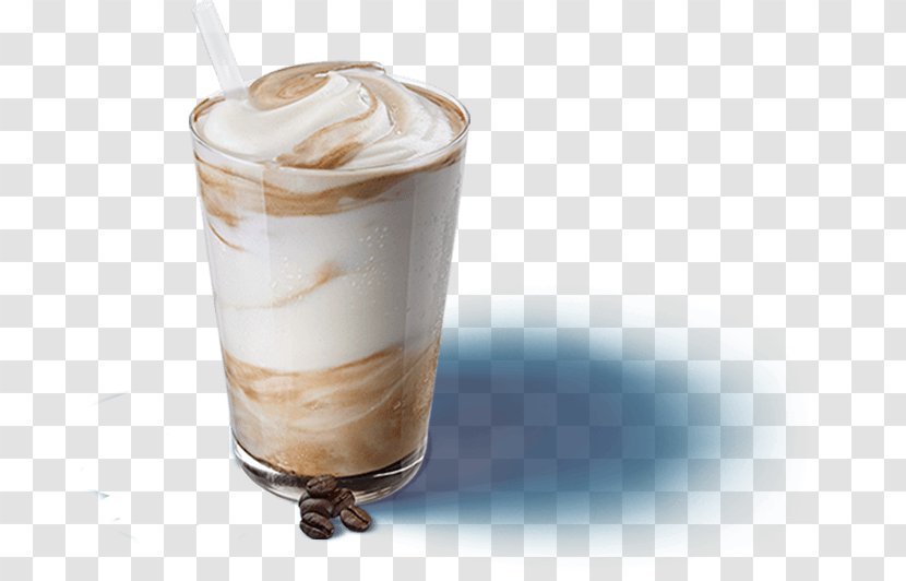 Affogato Latte Macchiato Caffè Frappé Coffee - Dairy Product - Burger King Transparent PNG