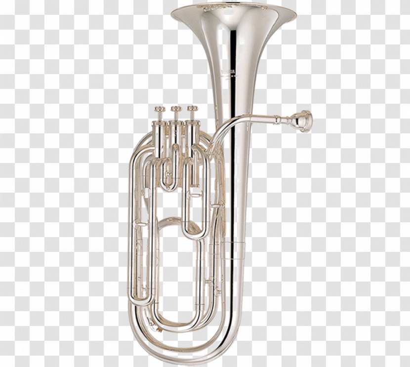 Baritone Horn Brass Instruments Trombone Musical French Horns - Heart Transparent PNG