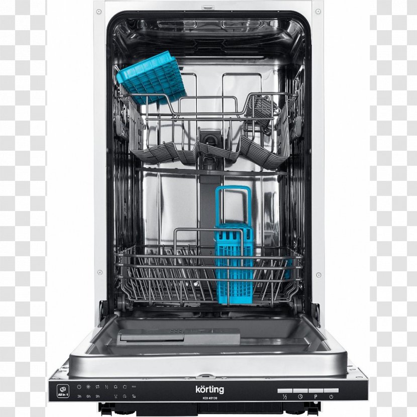 Посудомоечная машина Korting KDI 45130 Dishwasher Home Appliance Major Kitchen Transparent PNG