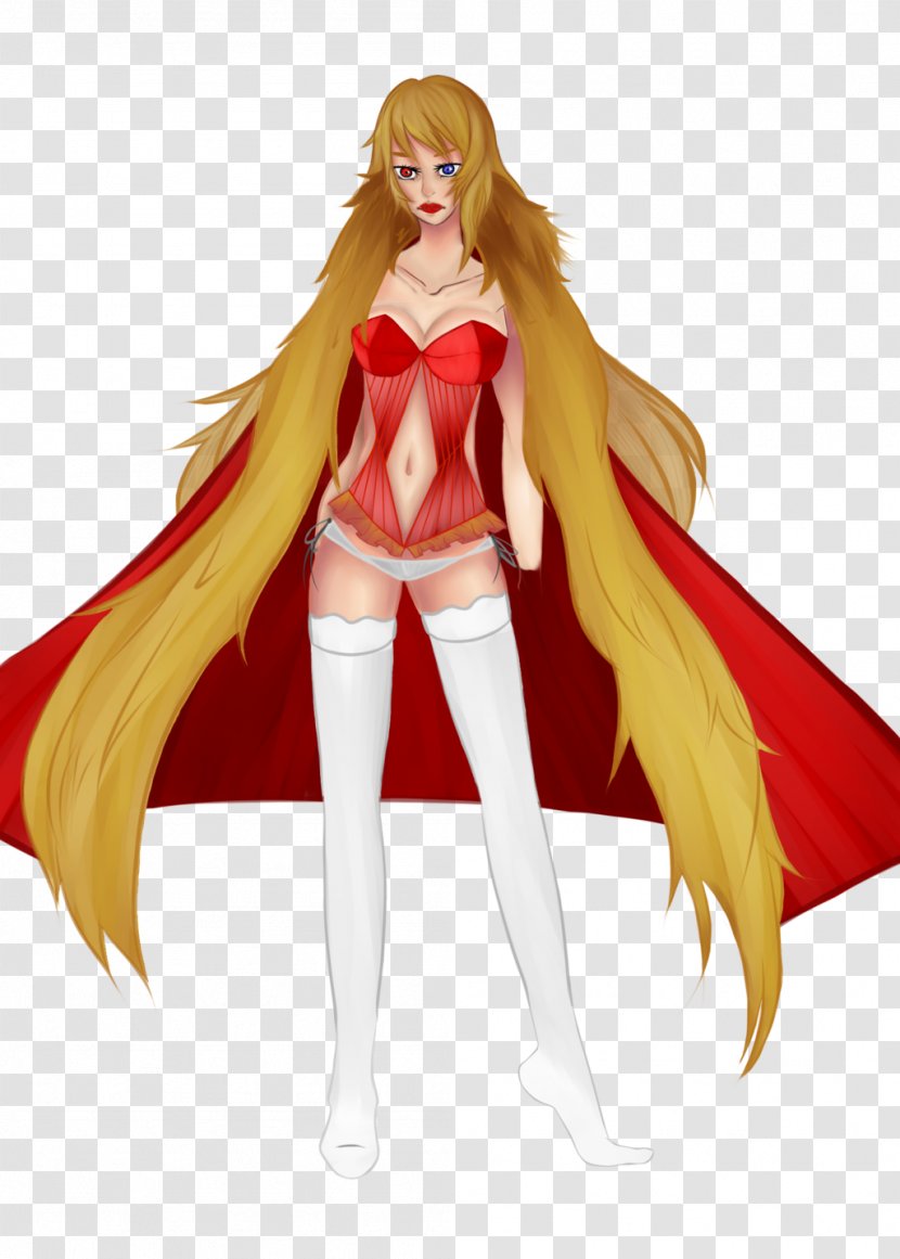Figurine Doll Action & Toy Figures Long Hair Costume - Character - Corset Transparent PNG