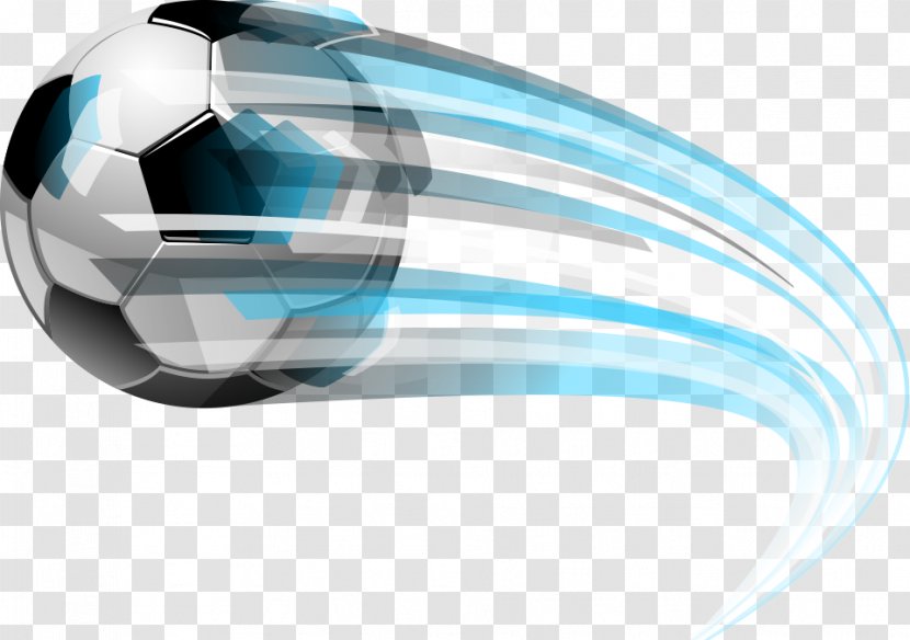 Football Sport Shin Guard - Vector Flying Transparent PNG