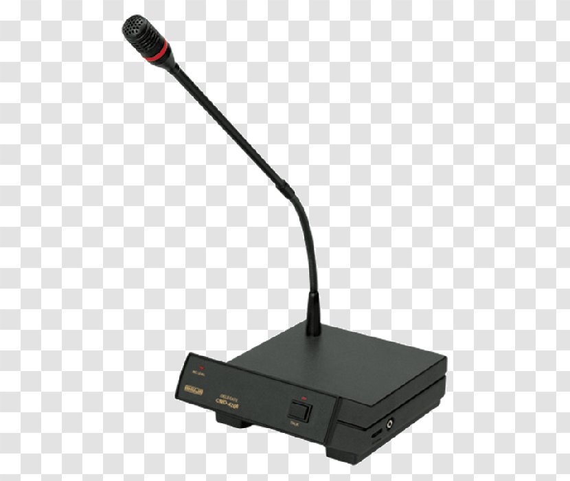 Microphone Public Address Systems Sound Reinforcement System Wireless Conference - Cartoon Transparent PNG