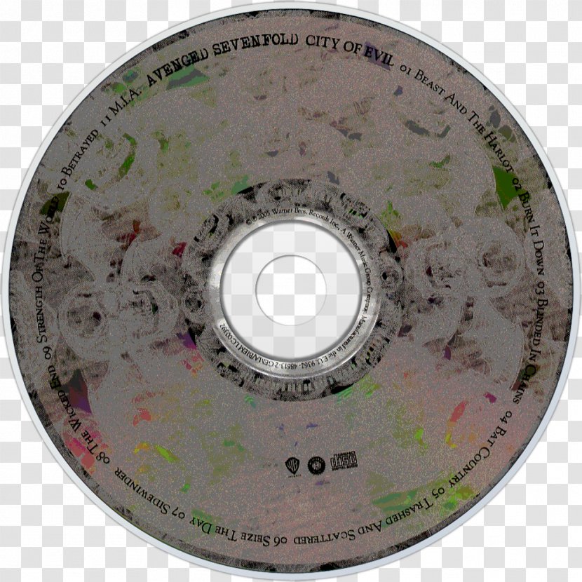 Compact Disc Avenged Sevenfold City Of Evil The Stage Album Cover - Tree - Avenge Transparent PNG