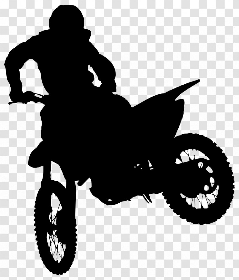 Freestyle Motocross Motorcycle Silhouette Clip Art - Dirt Track Racing Transparent PNG