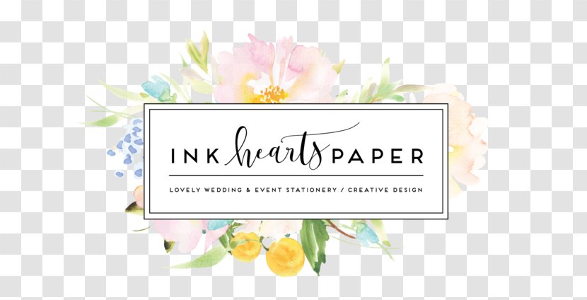 Floral Design Brand Cut Flowers Font - Flower Arranging - Wedding Invitation Paper Transparent PNG