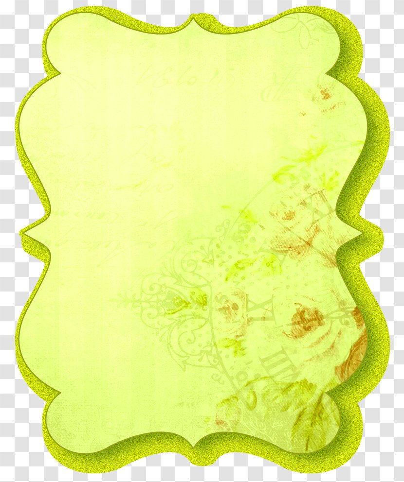 Label Placard Parchment - Flower - Pancarte Transparent PNG