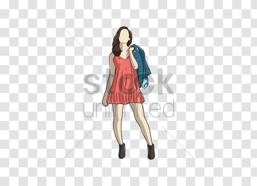 Girl Cartoon - Walking - Animation Style Transparent PNG