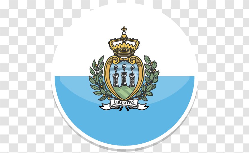 Emblem Crest Symbol Logo Font - Emoji - San Marino Transparent PNG