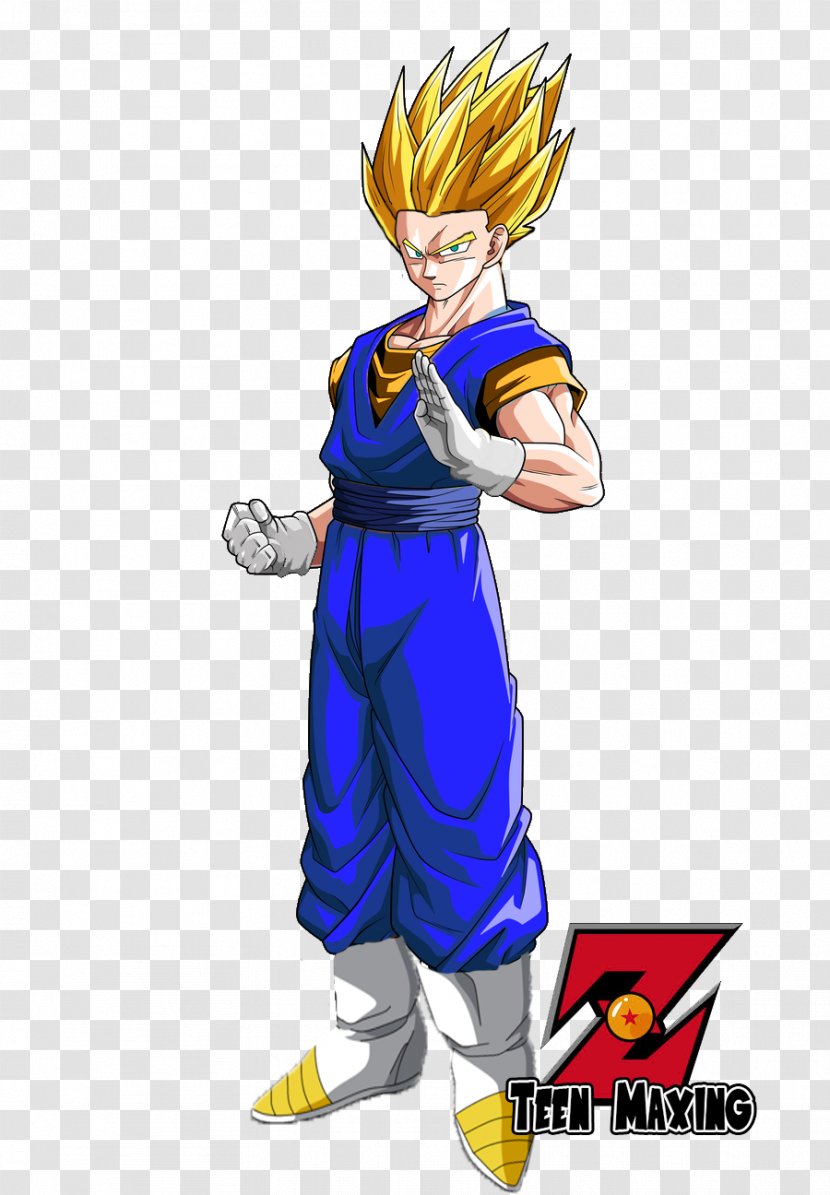 Vegeta Goku Gohan Majin Buu Gogeta - Cartoon Transparent PNG