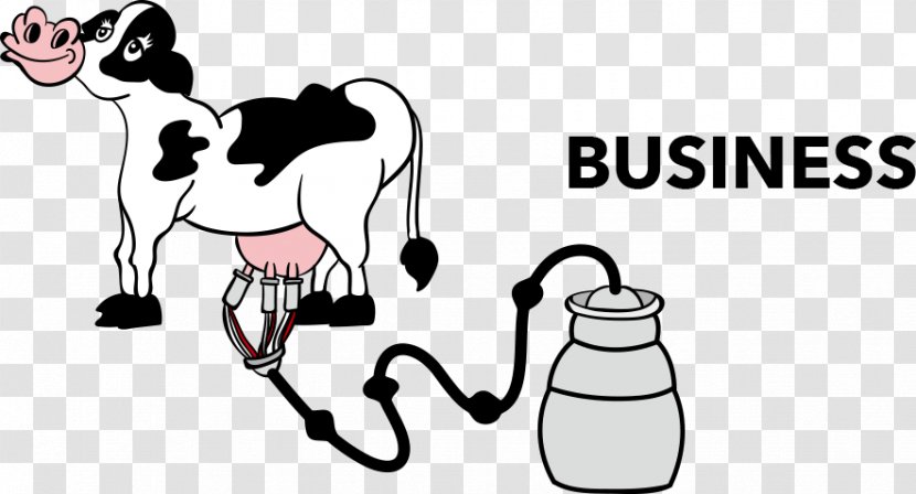 Baka Milking Cow's Milk - Silhouette - Dairy Farm Transparent PNG