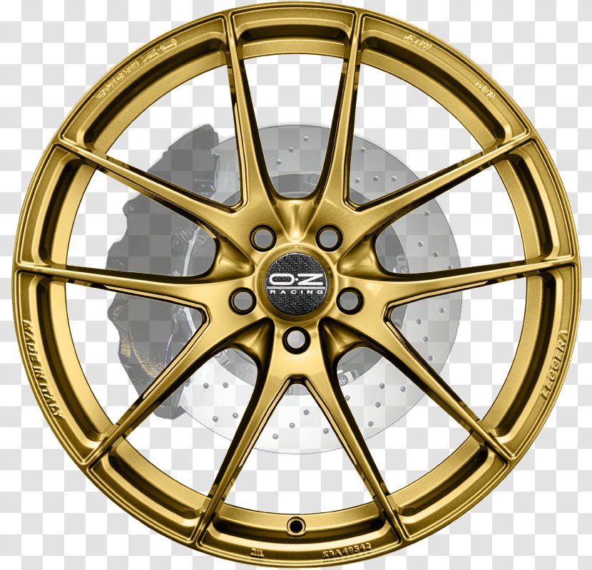 Car OZ Group Alloy Wheel Rim - Tire Transparent PNG