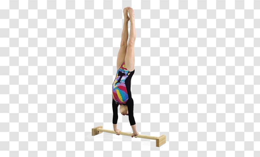 Artistic Gymnastics Handstand Sport Parallel Bars - Watercolor Transparent PNG