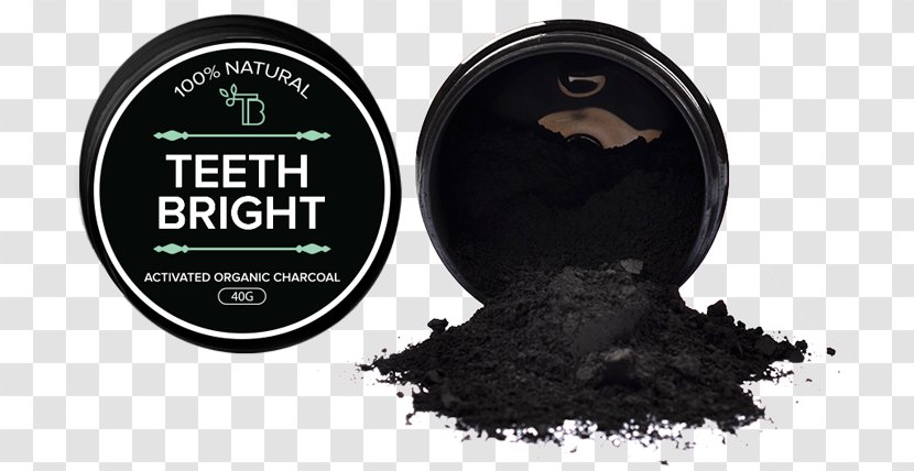 Active Wow Charcoal Powder Natural Teeth Whitening Activated Carbon Human Tooth - Cargo Transparent PNG
