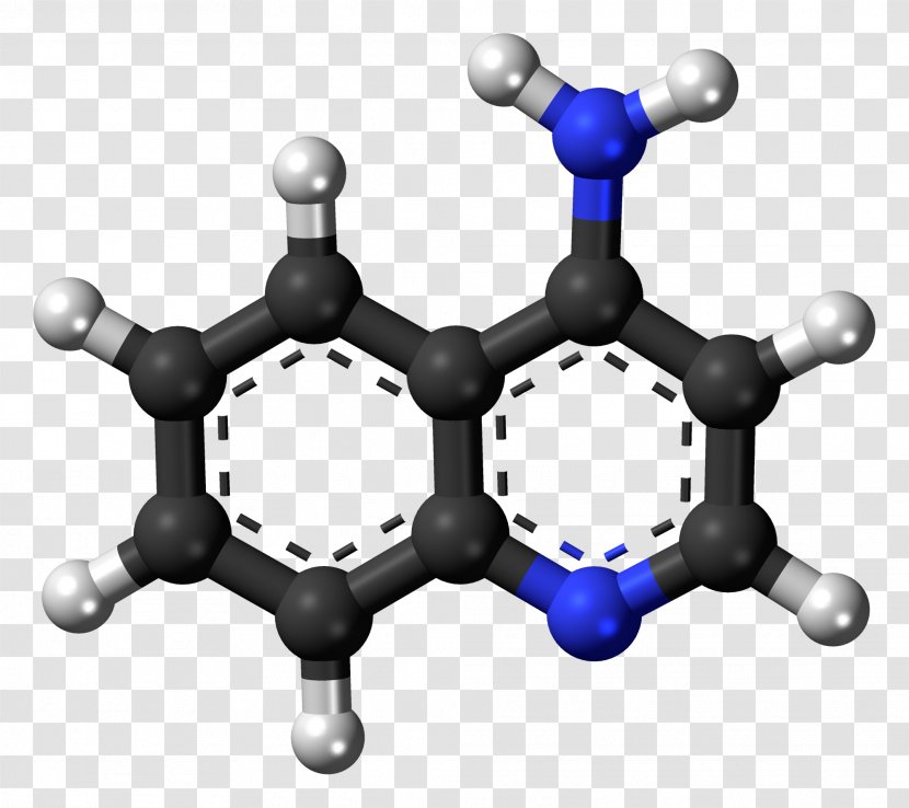 Niacin Bicyclic Molecule Ball-and-stick Model Chemical Compound - Formula - Chemistry Transparent PNG