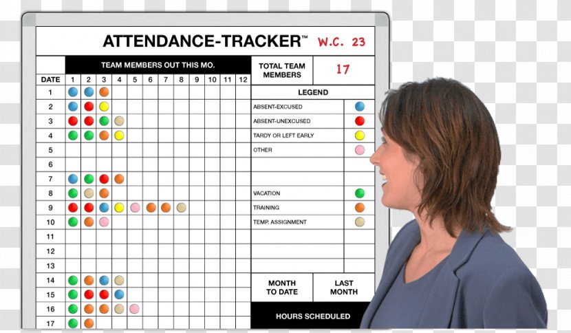 Dry-Erase Boards Template Time And Attendance Computer Software Information - Microsoft Excel - Hospital Transparent PNG